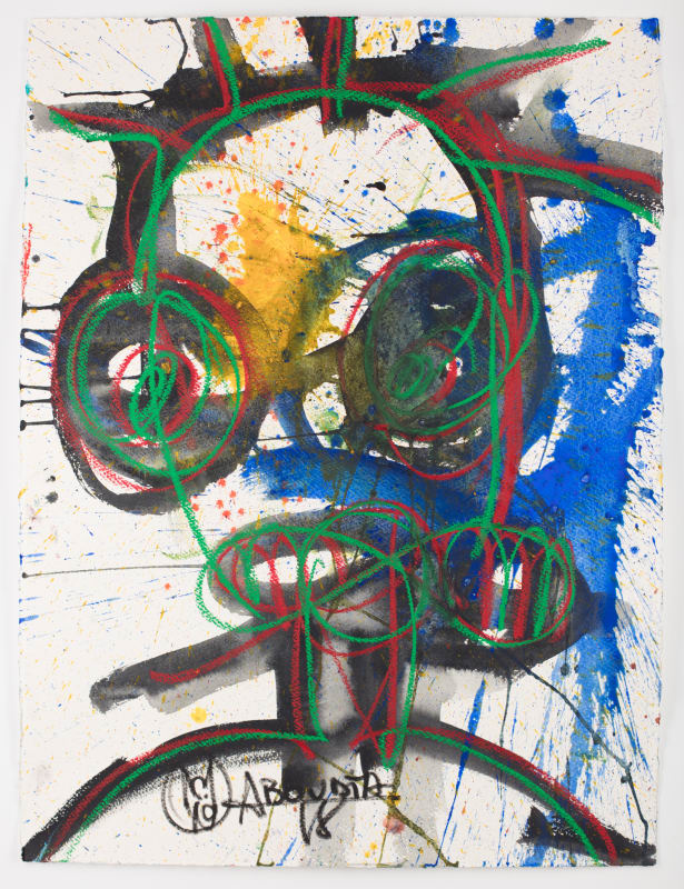 Aboudia, Portraits des Nouchis, 2019