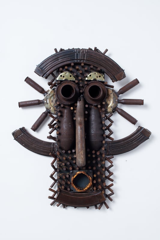 Goncalo Mabunda, Untitled (mask), 2018