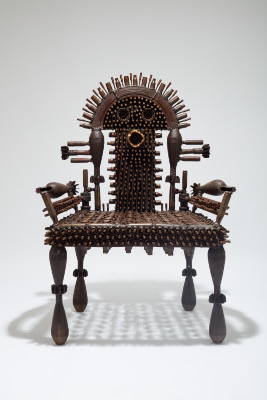 Goncalo Mabunda, The Benevolent Throne, 2020