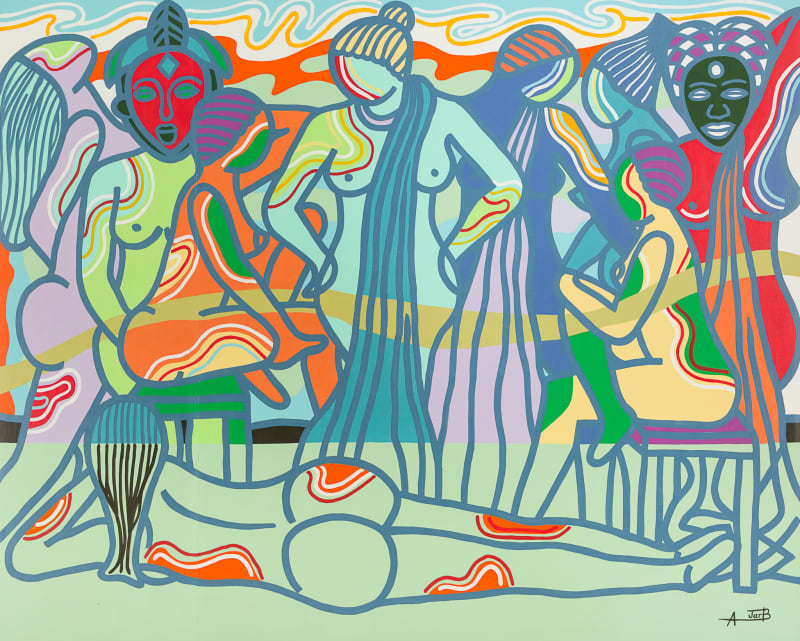 Ajarb Bernard Ategwa, Night Princesses, 2016