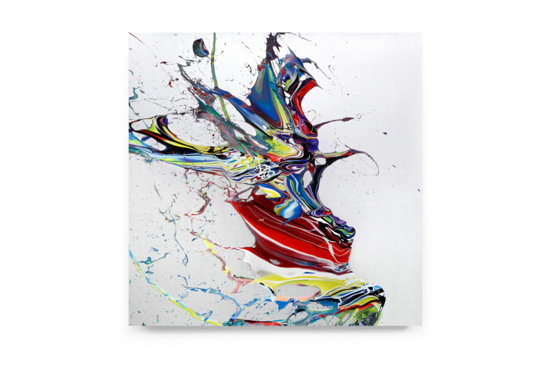 Katrin Fridriks Magic Interstellar Noble Messenger, 2018 Acrylic on Canvas 170x170CM