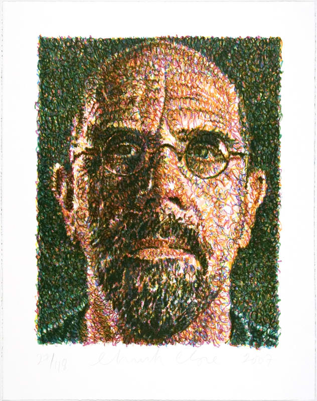Chuck Close, SELF PORTRAIT, 2007