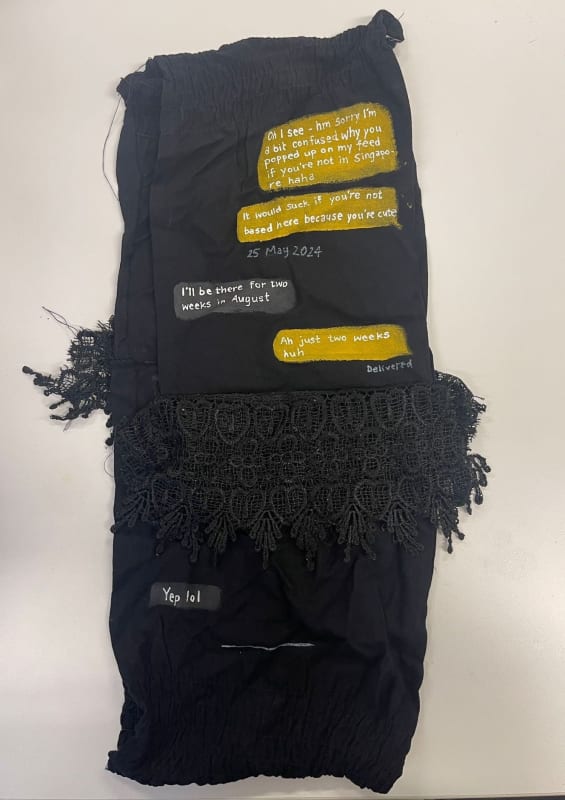 Lizzie Wee, Endless Scroll (location fraud), 2024