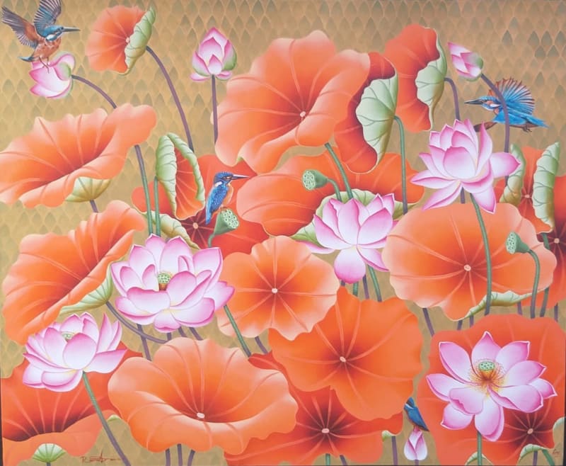 Ramu Das, Orange Lotus Pond