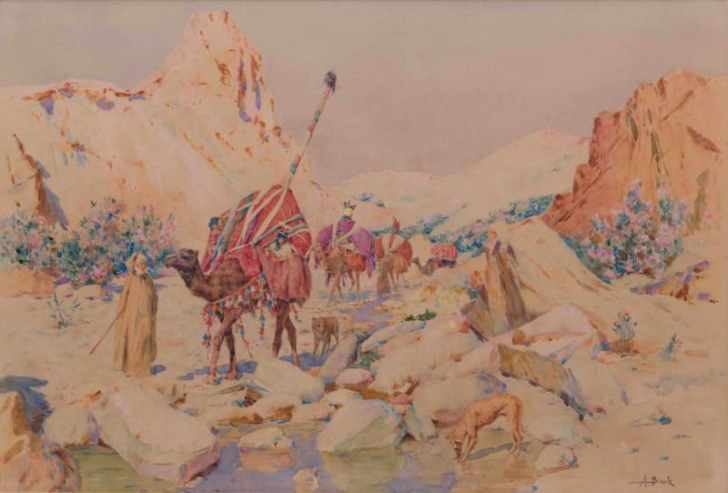 Alphonse Birck, La caravane