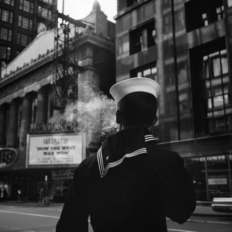 Vivian Maier Chicago, IL Tirage gélatino-argentique, posthume 30 x 30 cm Dim. papier: 40 x 50 cm