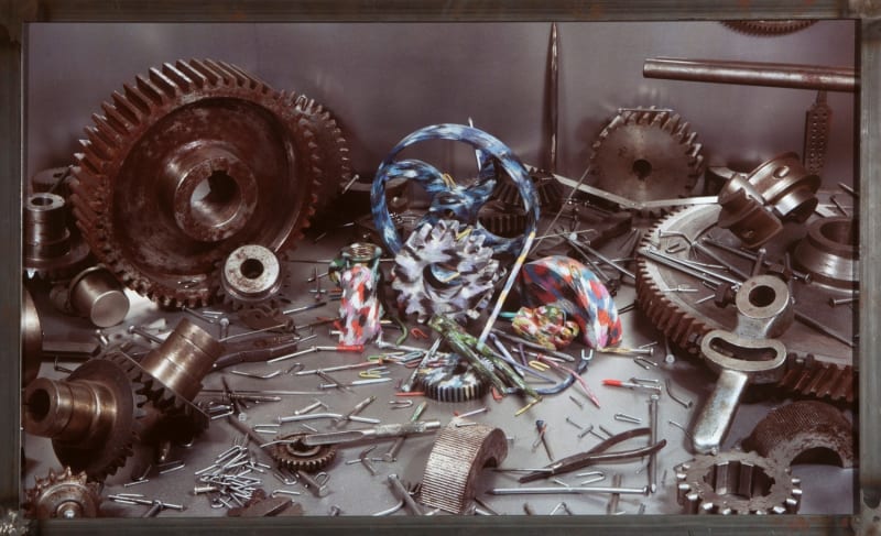 Pascal Kern Fiction Colorée Tirage Cibachrome contrecollé sur aluminium, encadrement métal