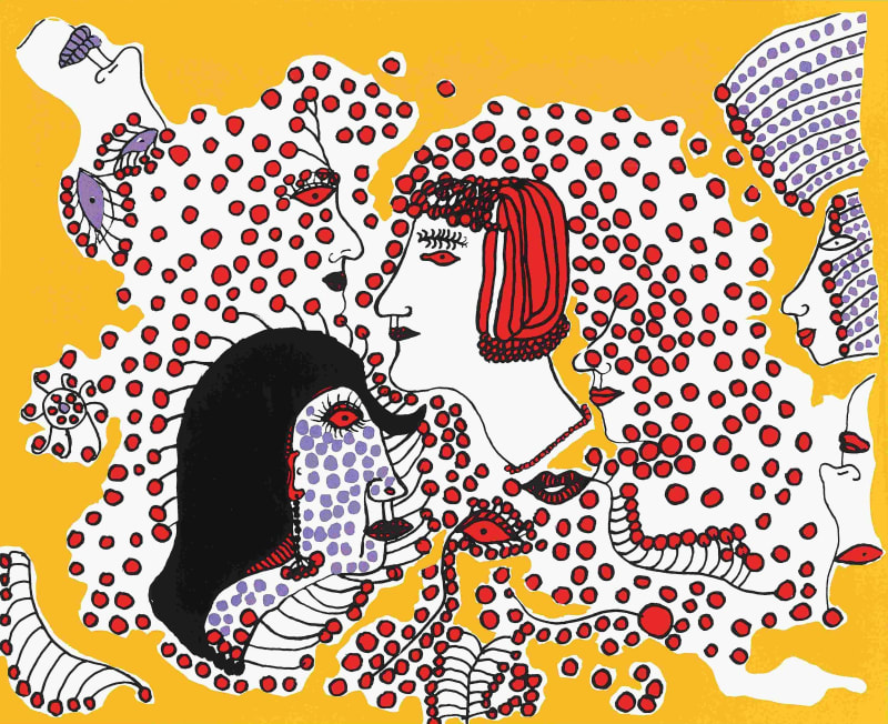 Yayoi Kusama, Girls AAA, 2011