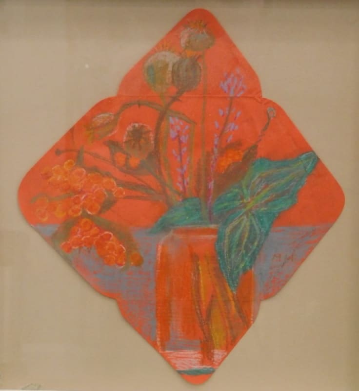 Margaret Mellis, Scottish Poppy, Arum, Iris, 1988