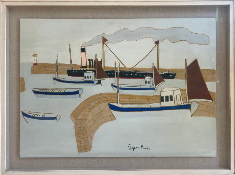 Bryan Pearce (British 1929 - 2007), Newlyn, 1958