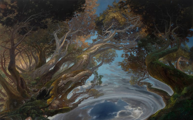 Jason Cordero The Cartographers Advice Was Quietly Surpassed, 2024-2025 Oil on linen 102 x 164 cm