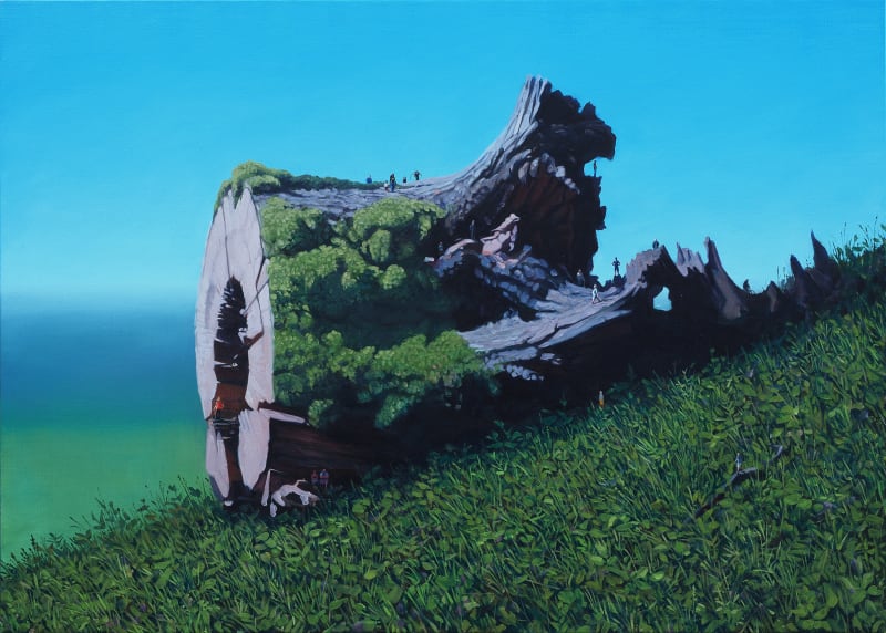 Roman Tolici New Hope 1, 2024 oil on canvas 100 x 140 cm