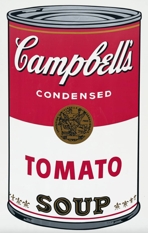 Andy Warhol, Campbell's Soup I, Tomato (F&S II.46), 1968