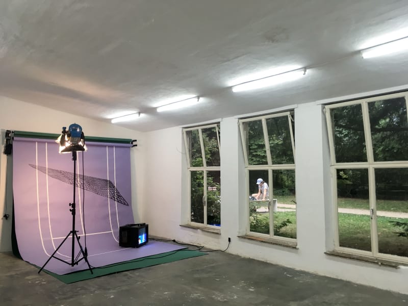 Di Yang 杨迪 Elegantes Spiel 绅士的游戏, 2019 Installation.Tennis Hawk-Eve plavback Video 装置、网球比赛鹰眼判决视频 Dimensions variable 尺寸可变