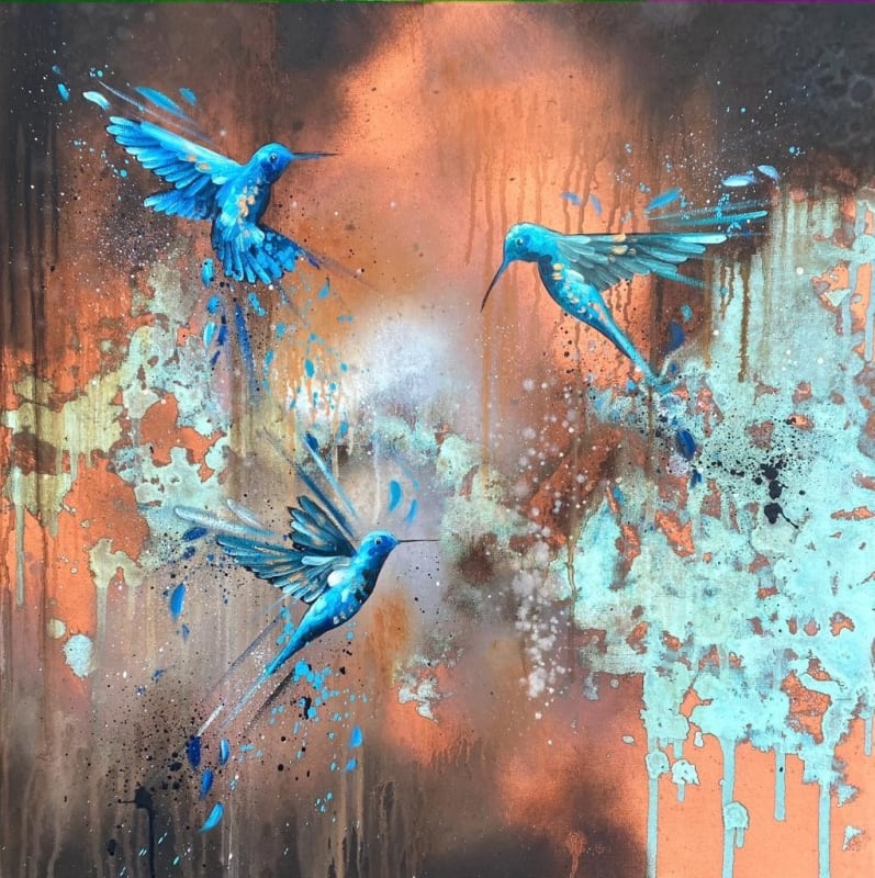 Mellisuga, Copper Flight , 2023