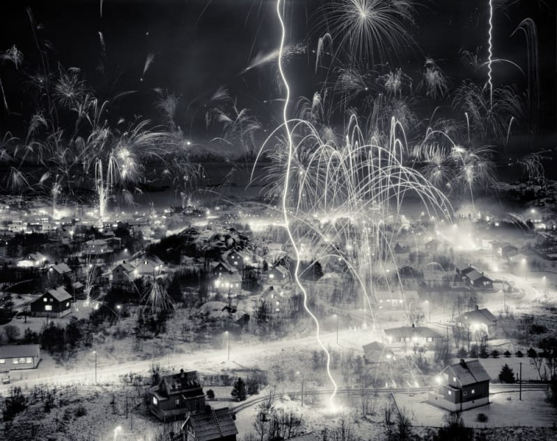 Joakim Eskildsen, From the series Nordic Signs, Fireworks, 1991