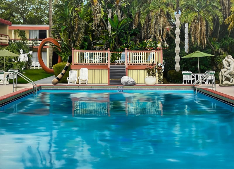 Alina Grasmann Bestiary (Room 8), 2022 Oil on canvas 130 x 180 cm