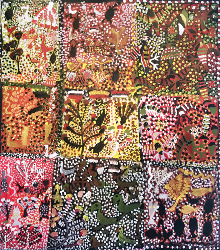 Willie Wilfred Gudipi, Birds, Grub and Turtles, 1995