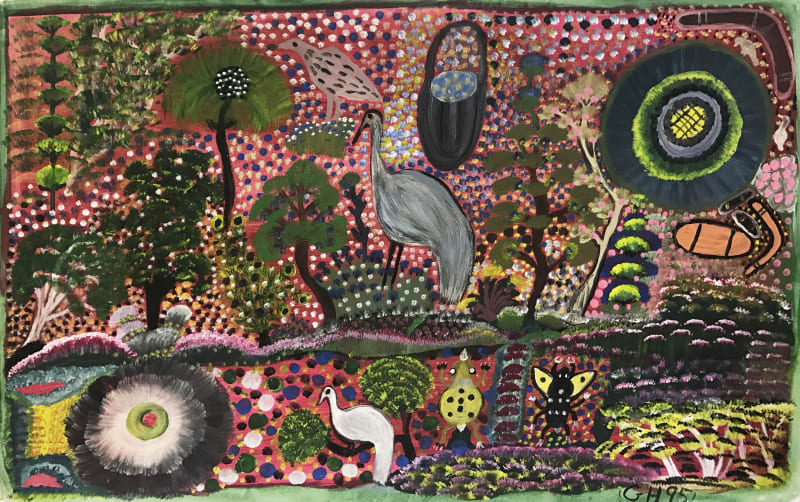 Gertie Huddlestone, Bush Scene, 1995