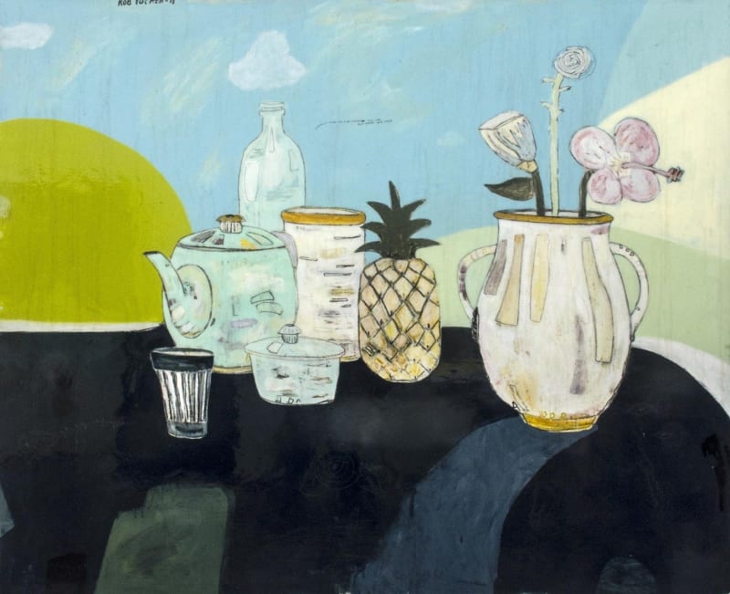 Rob Tucker, A study for a delightful still life, blueberry jam style, 2013