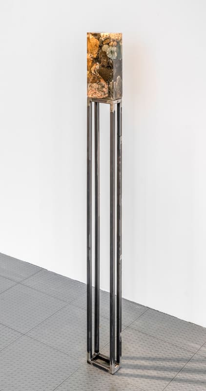 Carl Maria Kemper AEON - NF, 2021 Naturstein, Epoxidharz 24 x 115 x 75 cm