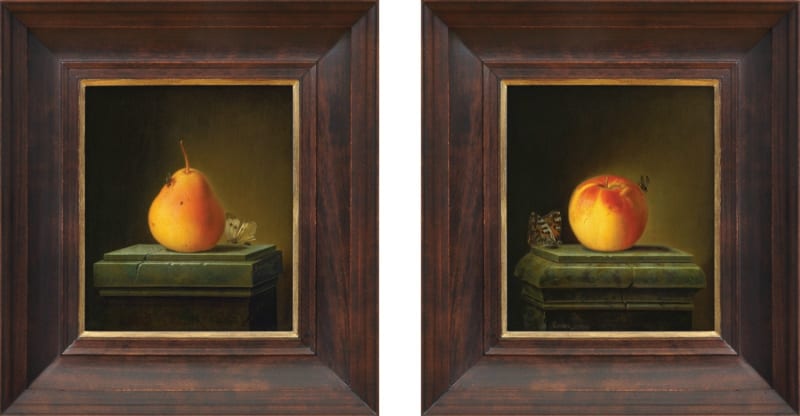 Rob and Nick Carter Transforming Diptych, 2013 Two works conjoined by random events, framed iPads 29.2 x 26.7 x 3.8 cm 11 ½ x 10 ½ x 1 ½ in Edition of 12 + 5 APs