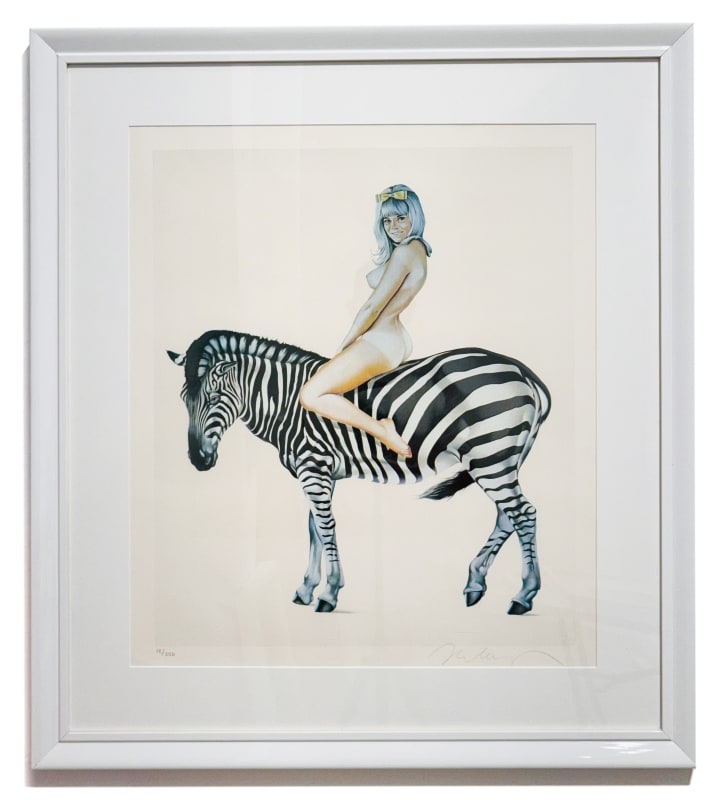 Mel Ramos, Zebra, 1979