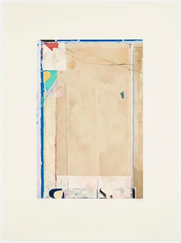 Richard Diebenkorn, Touched Red, 1991