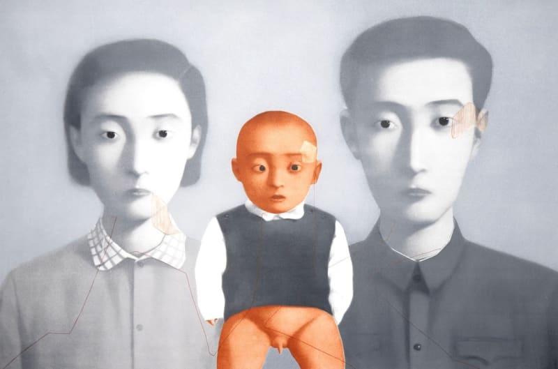 Zhang Xiaogang, Big Family Portrait , 2007