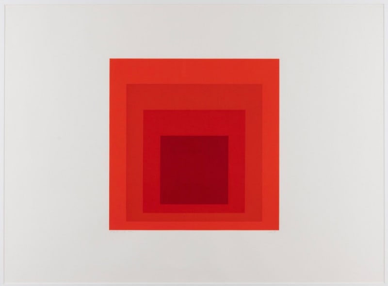 Josef Albers, JHM-I, 1973
