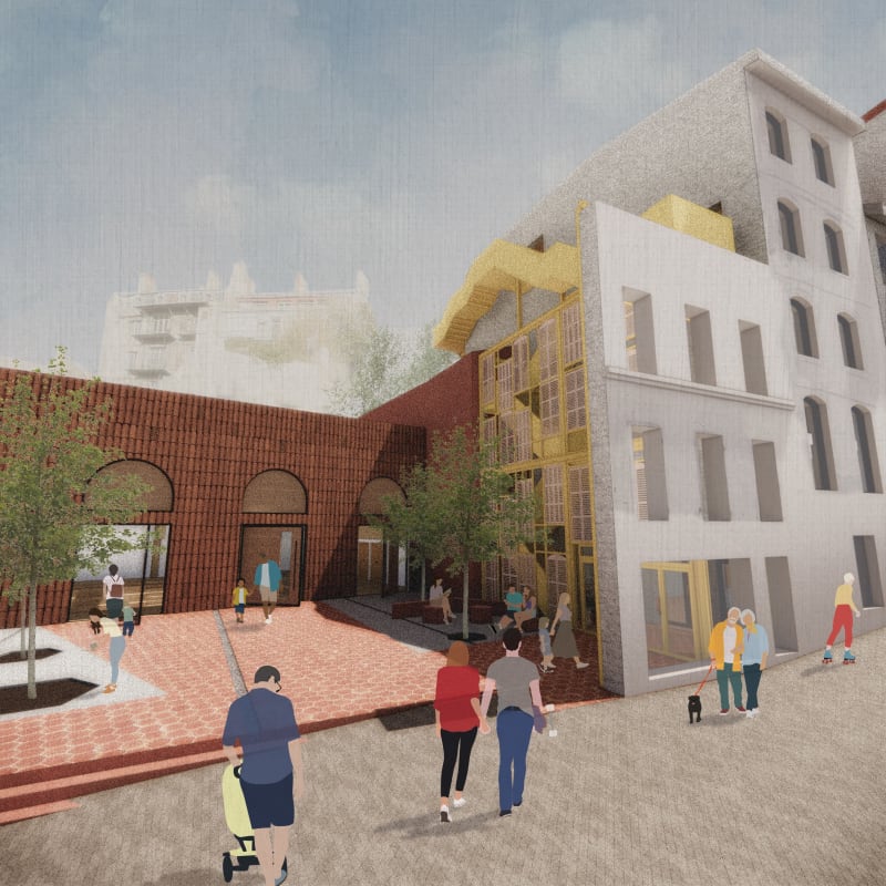 Emily Morgan, View from Rue d’Aubagne, 2024