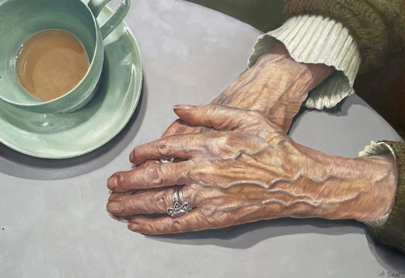 Ali Scott, So much left unsaid, 2024