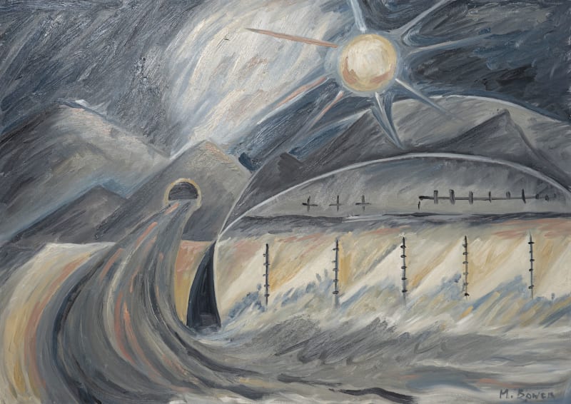 Mary Bowen, Landscape from memory 1