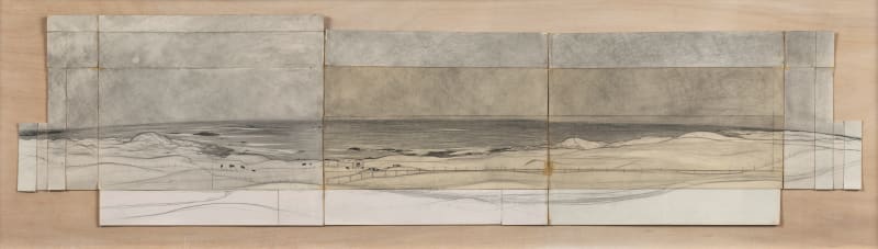 Frances Walker RSA, Working study for 'Atlantic Watch', c. 1995