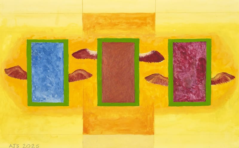 Andrew Stenhouse RSA, Winged Portals, 2025