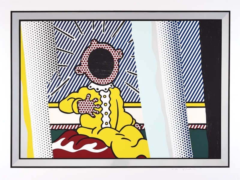 Roy Lichtenstein, Reflections on The Scream, from Reflections series (C. 243), 1990