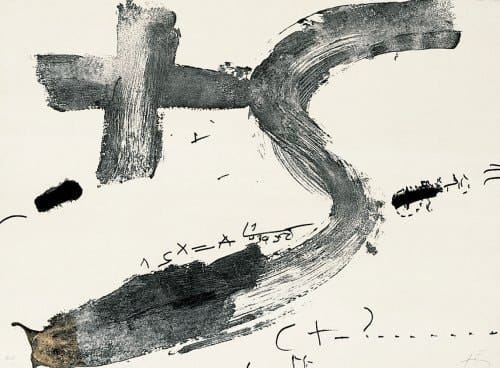 Antoni Tàpies, Creu I S, 1976