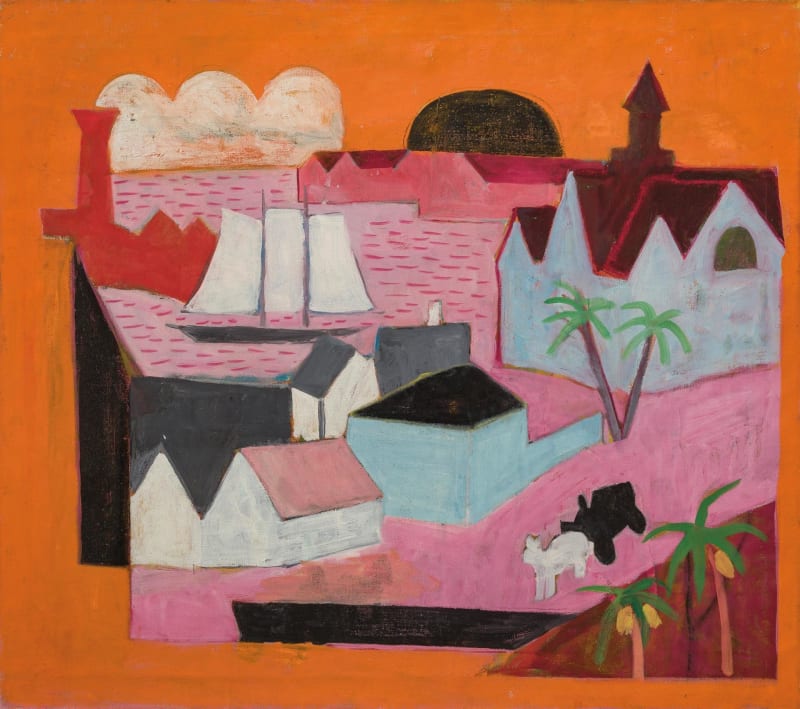 Myron Lechay, Sunset, 1922