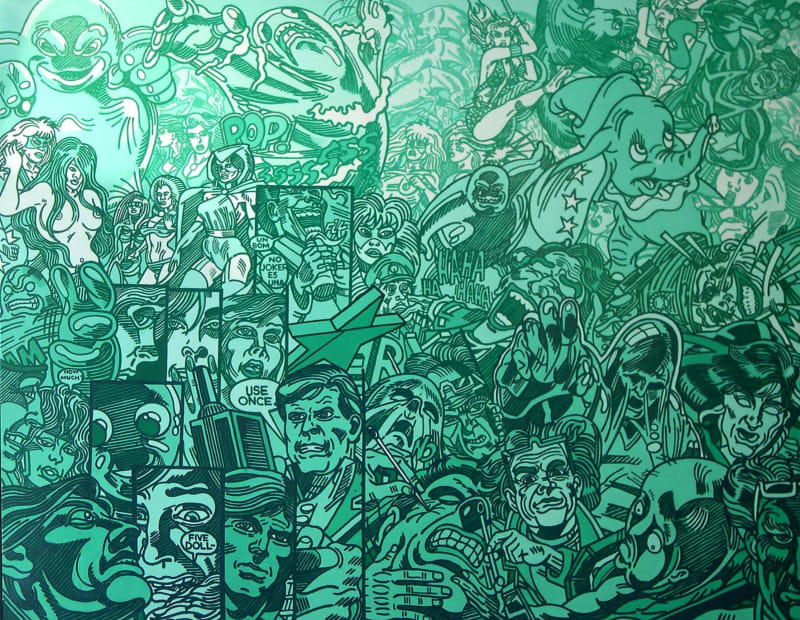ERRO, Starmanscape , 1992