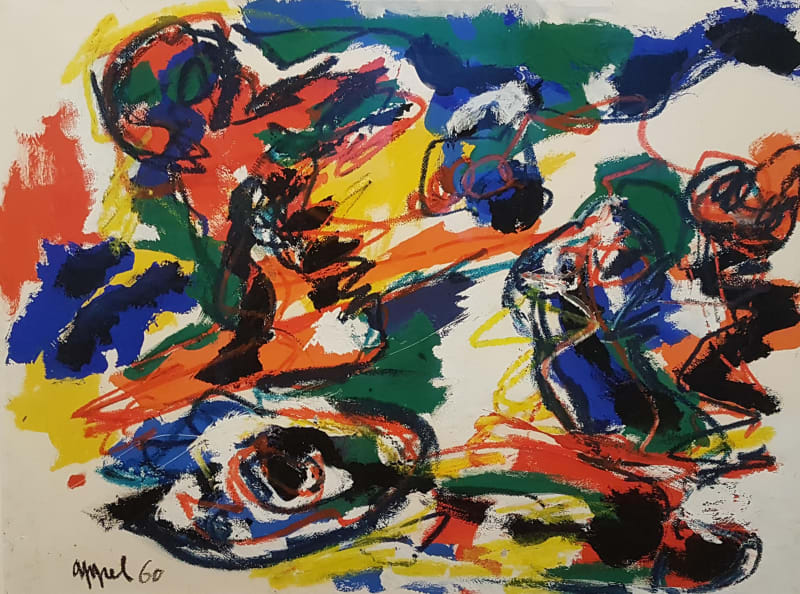 Karel APPEL, Sans titre, 1960