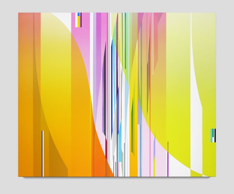 Dion Johnson Slide 2, 2024 60 x 72 inches