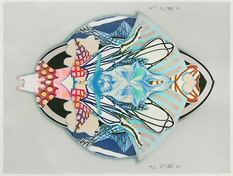 Frank Stella, Aiolio, from Imaginary Places III, 1998