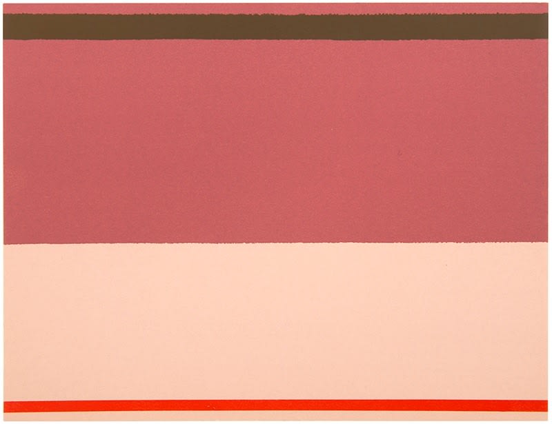 Kenneth NOLAND, Untitled, from The New York Collection for Stockholm portfolio, 1973