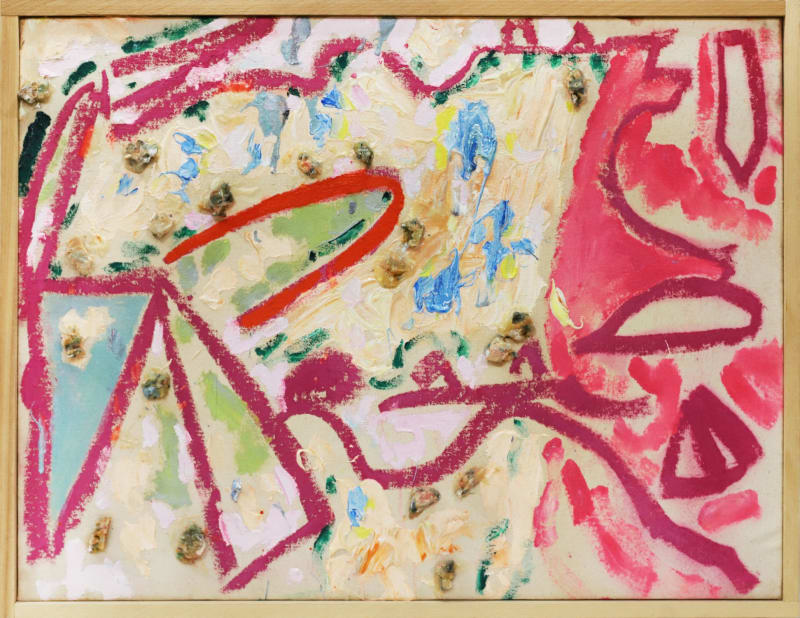 Larry Poons, 01AS-3, 2001