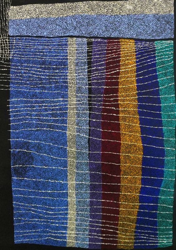 Mildred (Megan) Nyunkiya Lyons, Kungkarrangkalpa (Seven Sisters), 2023