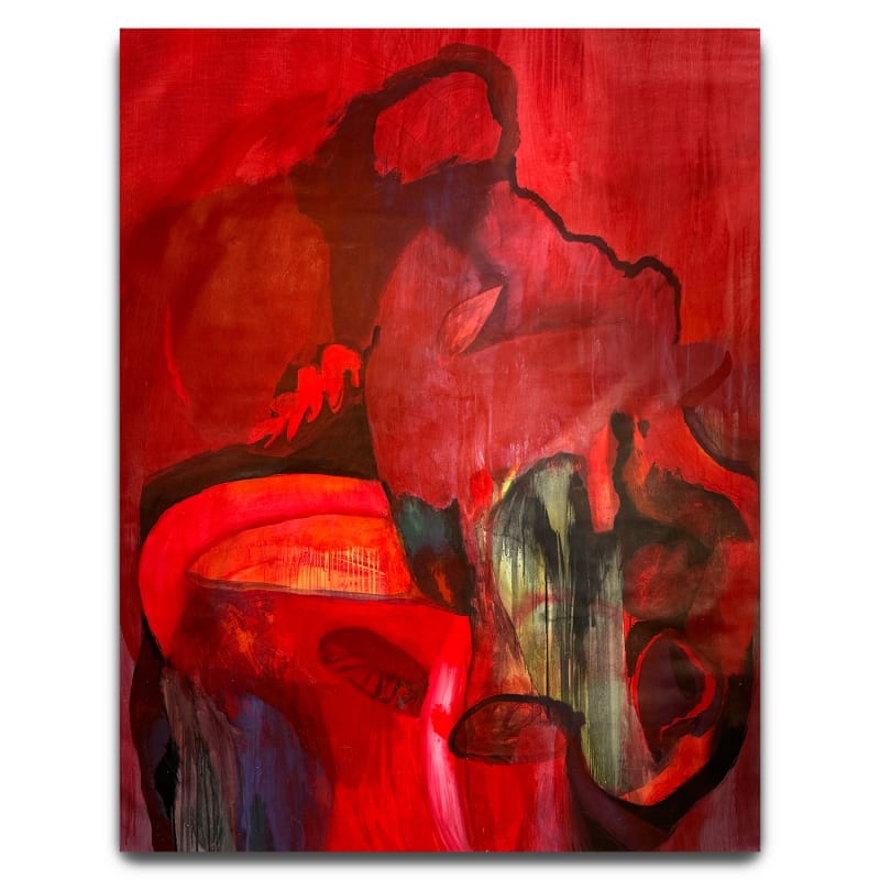 Liza Zhdanova Untitled, 2020 Acrylic on canvas 79 x 55 x 1 in (200 x 140 x 2.5 cm)