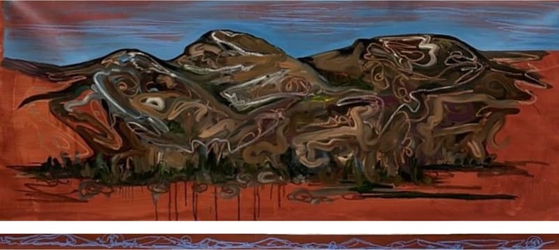 Roudhah Al Mazrouei, Blue Sun, 2025