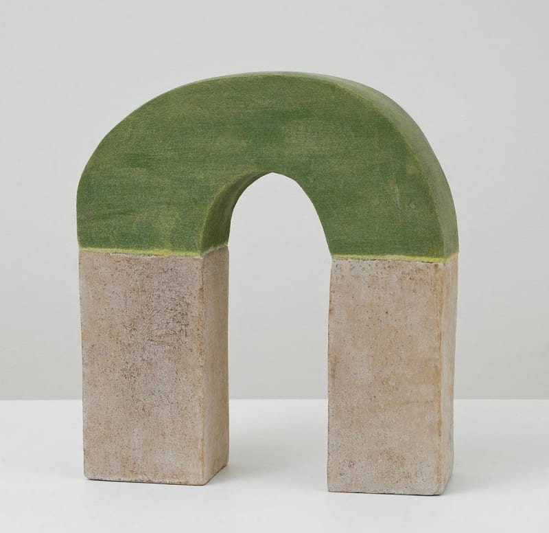 Diane Mayo, Green/White, 2013