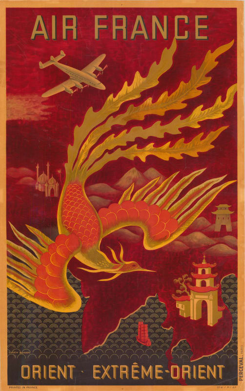 Air France, Air France - Orient Extreme-Orient, 1947