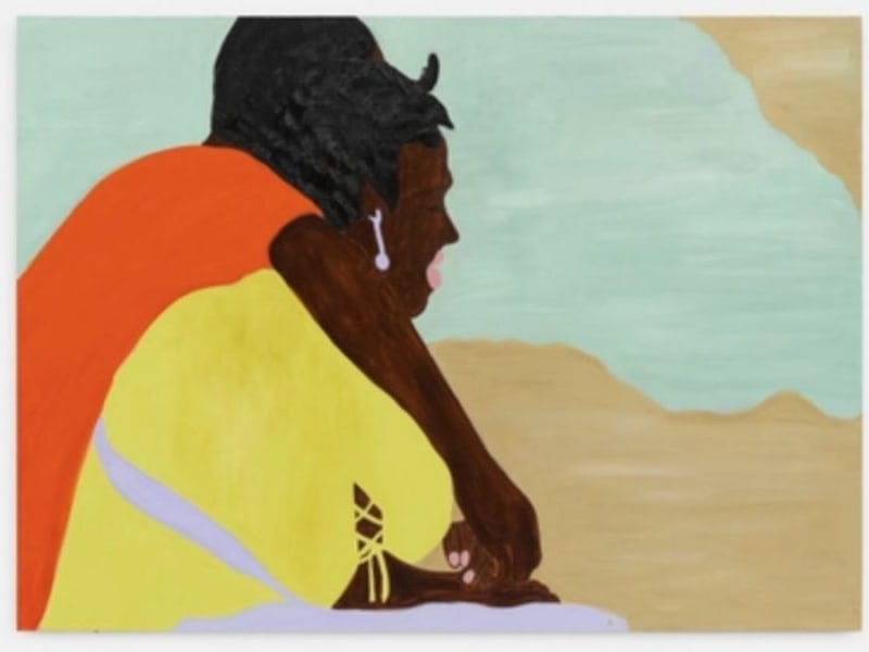 Cassi Namoda, A gentle rain is dying, 2023